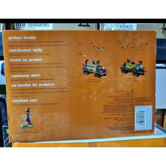 Department 56 Witch Hollow Supply Car Snow Village Halloween 6002302
